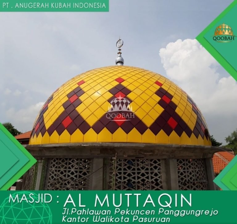 Inilah Harga Kubah Masjid Galvalum Dan Enamel Paling Realistis