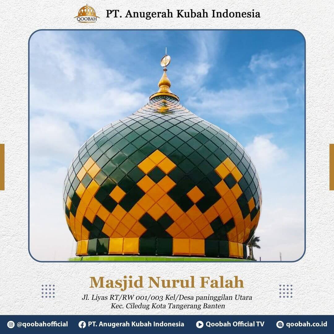 jual kubah masjid tangerang