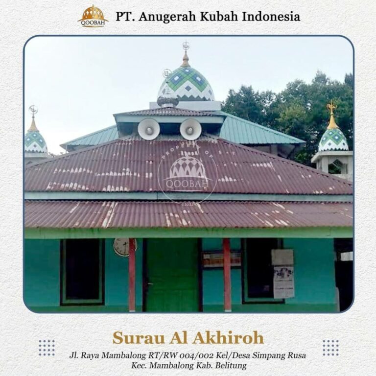 Surau Al Akhiroh Simpang Rusa Belitung
